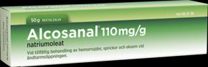 Alcosanal, rektalsalva 110 mg/g 50 g produkt bild