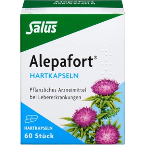 ALEPAFORT-Mariendistel-Hartkapseln Produktbild