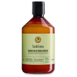 Alepeo Bodywash 5% Lagerbärsolja Jasmine 500 ml produkt bild