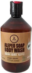 Aleppo Flytande Bodywash Natural Eco 40 % Lagerbärsolja, 500 ml produkt bild
