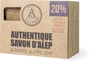 Aleppotvål 20% lagerbärsolja 200 g produkt bild