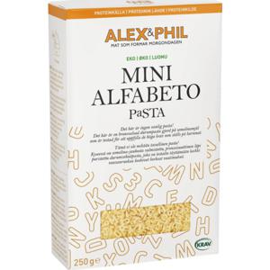 Alex&Phil Mini Alfabeto Pasta 250 g produkt bild