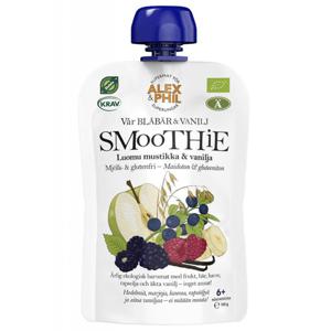 Alex&Phil Vår Blåbär- & Vaniljsmoothie 100 g produkt bild