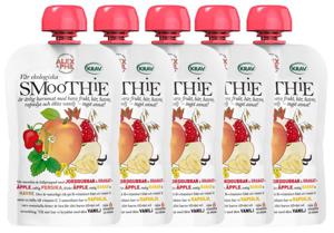 Alex&Phil Smoothie med persika & röda frukter, 5-pack produkt bild