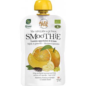 Alex&Phil Smoothie Apelsin & Quinoa 100 g produkt bild