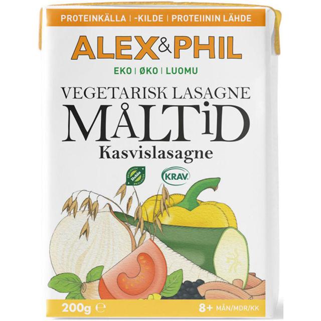 Alex & Phil Vegetarisk Lasagne 200g