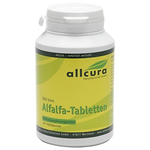 Alfalfa Tabletten, 130 g Tabletten Produktbild