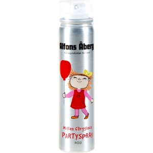 Alfons Åberg Millas färgglada partyspray 80 ml Produktbild