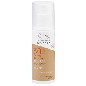ALGA MARIS Gesichtscreme getönt Bio LSF 30 hell Produktbild