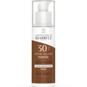 Laboratoires de Biarritz, Alga Maris Tinted Face Sunscreen SPF30 Amber, 50 ml produkt bild