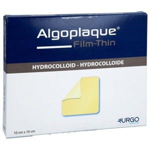 ALGOPLAQUE Film 10x10 cm Hydrokolloidwundaufl. Produktbild