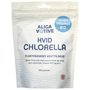 Aliga Aqtive Hvid Chlorella 200 g produktbillede