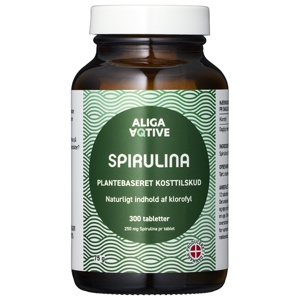 Aliga Aqtive Spirulina 250 mg 300 tabl. produktbillede