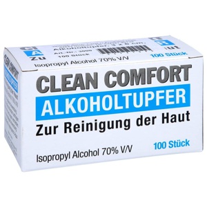 ALKOHOLTUPFER 3x6 cm steril Produktbild