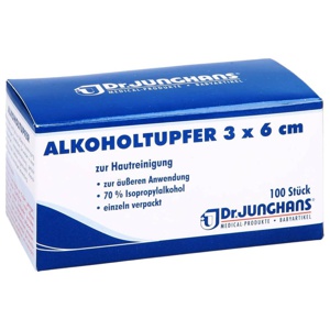 ALKOHOLTUPFER 3x6 cm steril Produktbild