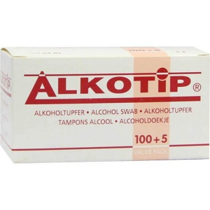 Alkoholtupfer Alkotip, 100 St Tupfer Produktbild
