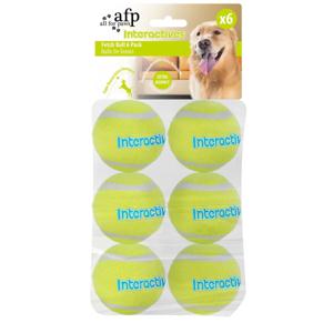 All For Paws Fetch N Treat Extrabollar 6,5 cm 6-pack produkt bild