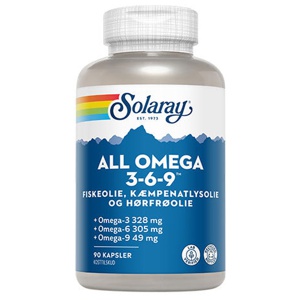 Solaray All Omega 3-6-9 Kapsler produktbillede