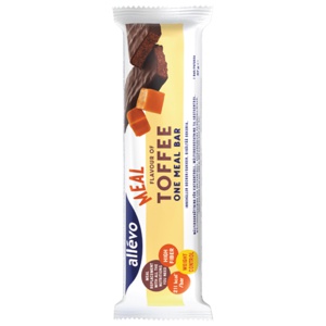 Allévo Toffee måltidsbar 57 g produktbilde