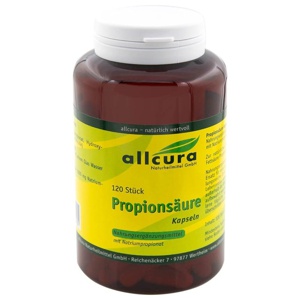 PROPIONSÄURE 500 mg Kapseln Produktbild