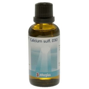 Allergica Calcium Sulf. D30 Cellesalt 12   50 ml produktbillede