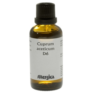 Allergica Cuprum aceticum D6 - 50 ml produktbillede