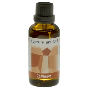 Allergica Cuprum ars. D12 - 50 ml produktbillede
