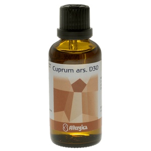 Allergica Cuprum ars. D30 - 50 ml produktbillede