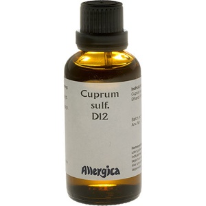 Allergica Cuprum sulf. D12 - 50 ml. produktbillede