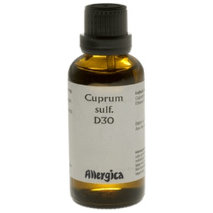 Allergica Cuprum sulf. D30 - 50 ml produktbillede