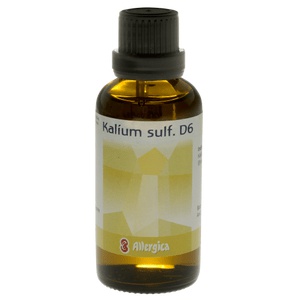 Allergica Kalium sulf. D6 - 50 ml produktbillede