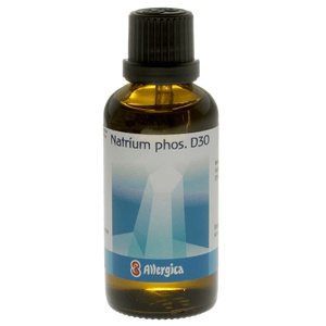 Allergica Natrium phos. D30 - 50 ml produktbillede