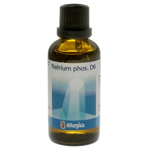 Allergica Natrium phos. D6 - 50 ml produktbillede