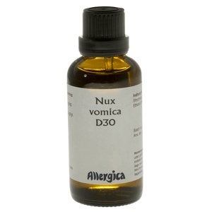 Allergica Nux vomica D30 - 50 ml produktbillede