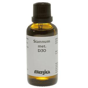 Allergica Stannum Met. D30   50 ml produktbillede