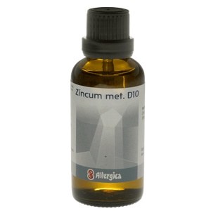 Allergica Zincum met. D10 - 50 ml produktbillede