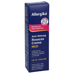 ALLERGIKA Anti-Rötung Rosacea Creme MED Produktbild