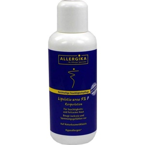 Allergika Lipolotio urea 5% F, 200 ml Lotion Produktbild