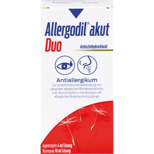 ALLERGODIL akut Duo 4ml AT akut/10ml NS akut Produktbild