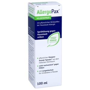 Allergopax Milbenspray Sprühlösung, 100 ml Lösung Produktbild
