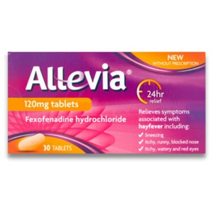 Allevia 120mg 30 Tablets product image