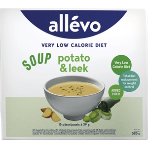 Allevo VLCD Soup Kartoffel-porre 15 portioner produktbillede