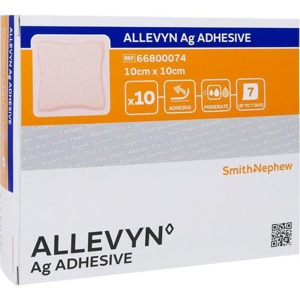 Allevyn Ag Adhesive 10x10 cm Wundverband Produktbild