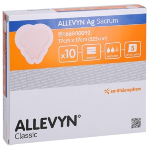 ALLEVYN Ag Sacrum 17x17 cm Wundverband Produktbild
