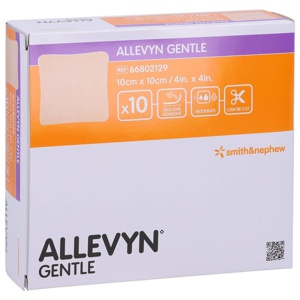 ALLEVYN Gentle 10x10 cm Schaumverband Produktbild
