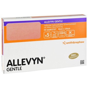 ALLEVYN Gentle 10x20 cm Schaumverband Produktbild