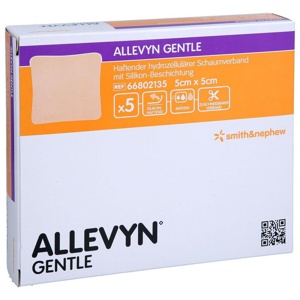ALLEVYN Gentle 5x5 cm Schaumverband Produktbild