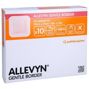 ALLEVYN Gentle Border 10x10 cm Schaumverb. Produktbild