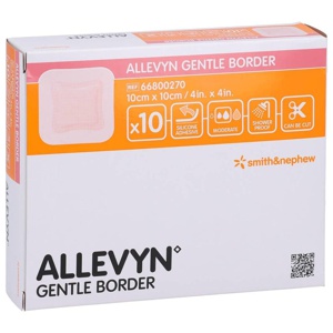 ALLEVYN Gentle Border 10x10 cm Schaumverb. Produktbild