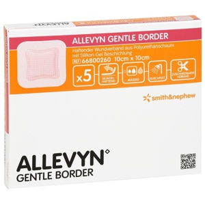 ALLEVYN Gentle Border 10x10 cm Schaumverb. Produktbild